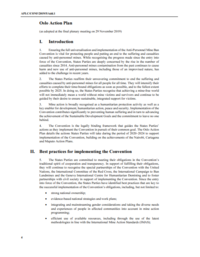 APMBC Oslo Action Plan (OAP) 2020-2024