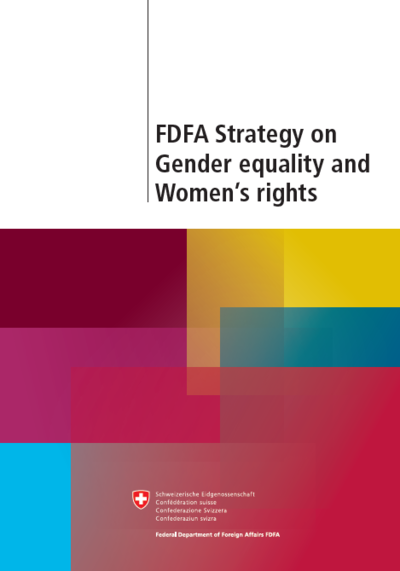 FDFA Strategy on Gender Equality and Women's Rights