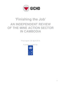 An Independent Review of the Mine Action Sector in Cambodia