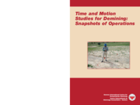 Time and Motion Studies for Demining: Snapshots of Operations