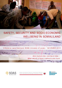 Safety, Security and Socio-Economic Wellbeing in Somaliland