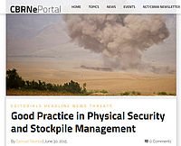 Good Practices in Physical Security and Stockpile Management