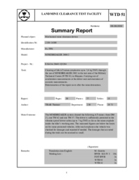 Summary Report MINEBREAKER 2