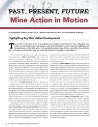 Past, Present, Future: Mine Action in Motion | The Journal of Conventional Weapons Destruction. Issue 25.1