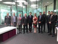 Heads of Austrian, German and Swiss Armed Forces visit the GICHD