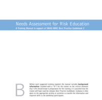 International Mine Action Standards for Mine Risk Education | Training Manual