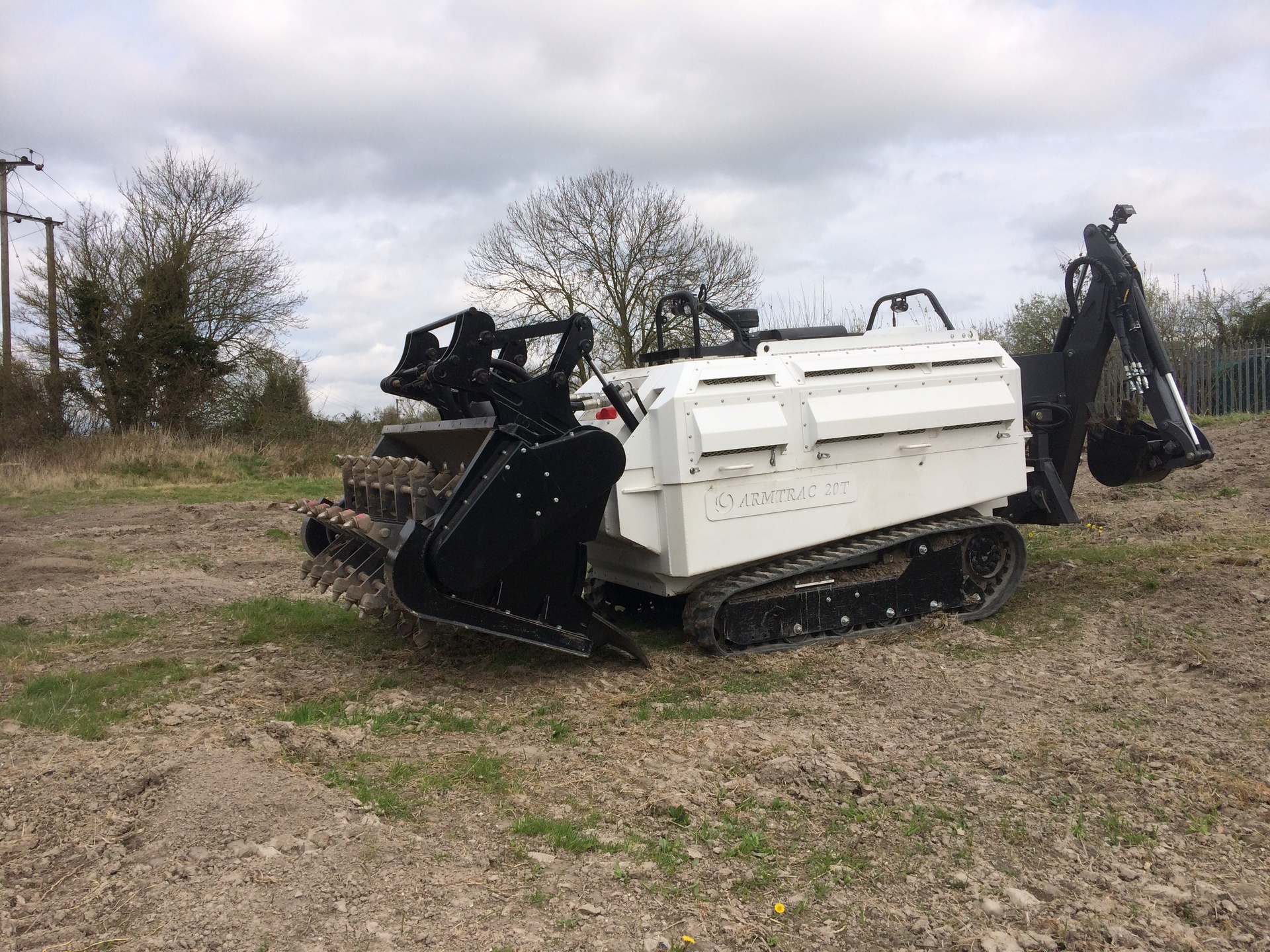 Armtrac 20T Mk2 C-IED Demining Robot