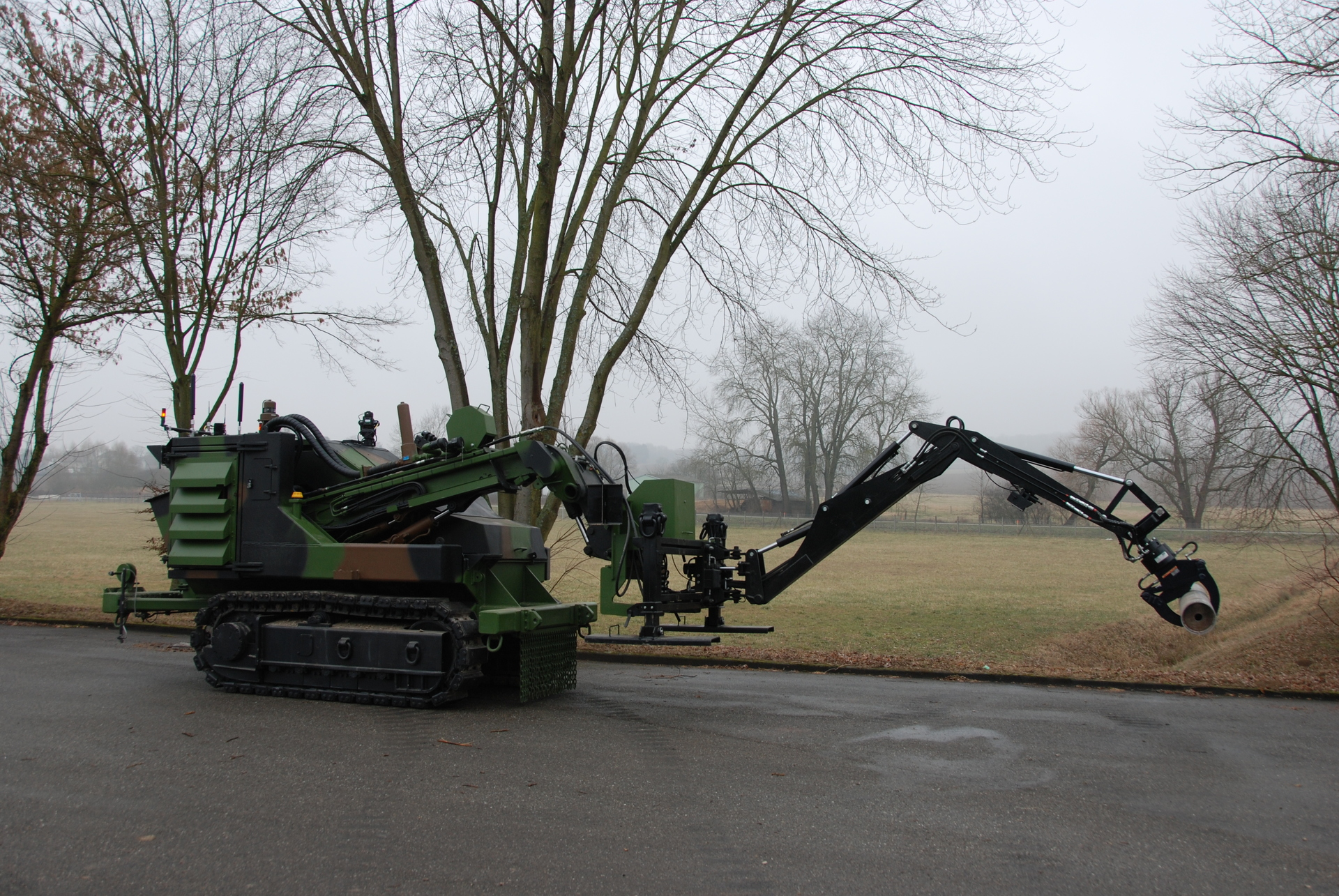 A75T SDZ with Backhoe extended 1