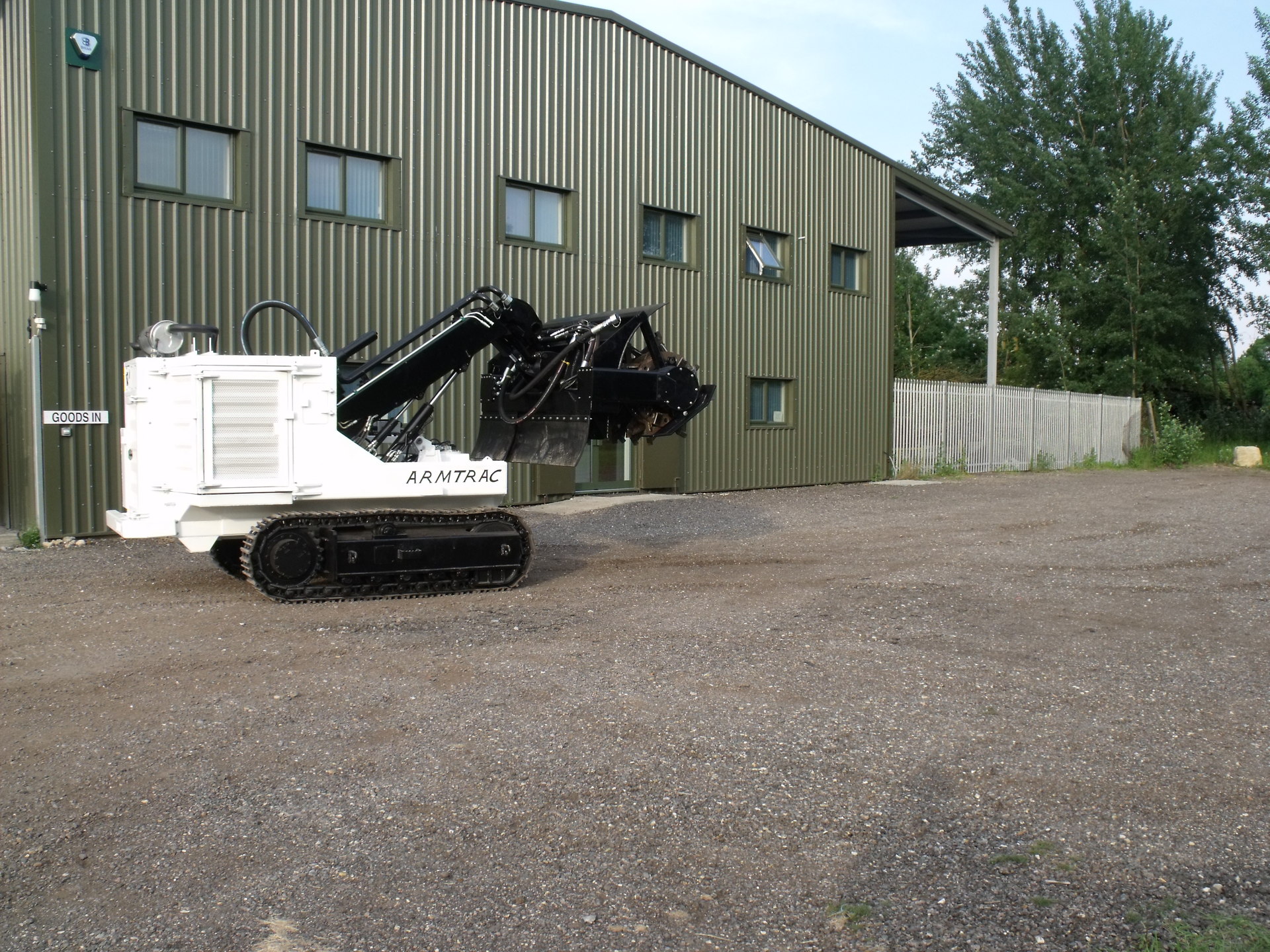 A75T in front of Head Office