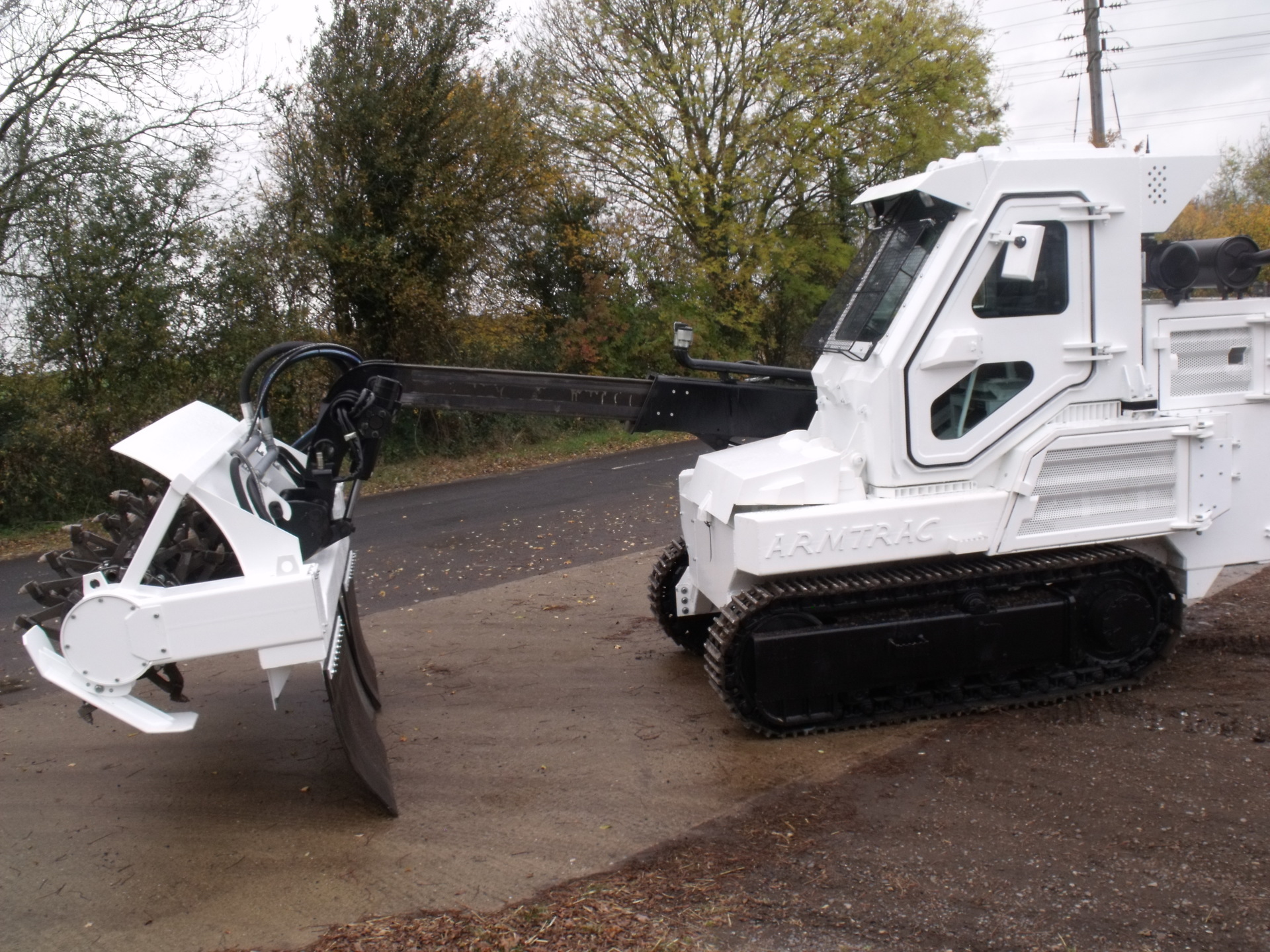 A75T with Boom Extended
