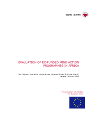 Evaluation of EC Funded Mine Action Programmes in Africa