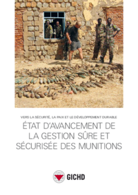 État d'avancement de la gestion sûre et sécurisée des munitions