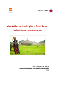 Mine Action and Land Rights in South Sudan | Key findings and recommendations