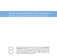 International Mine Action Standards for Mine Risk Education | Training Manual 